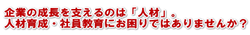 ��Ƃ̐������x����̂́A�u�l�ށv�B�l�ވ琬�E�Ј�����ɂ�����ł͂���܂��񂩁H
